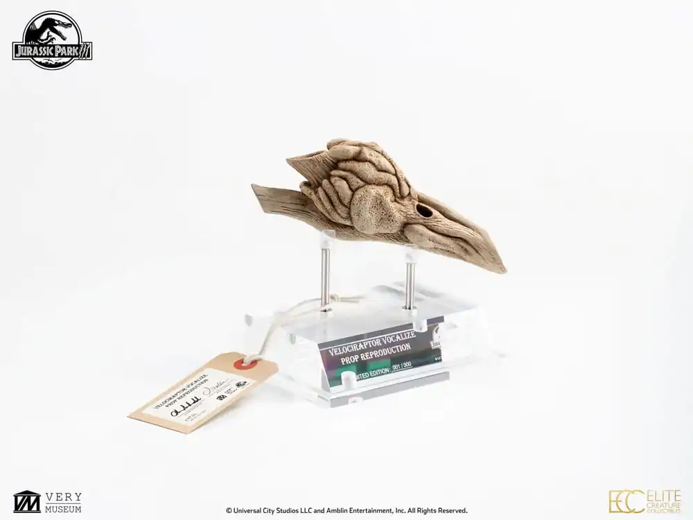 Jurassic Park III Prop Replica 1/1 Velociraptor Resonance Chamber 18 cm poza produsului