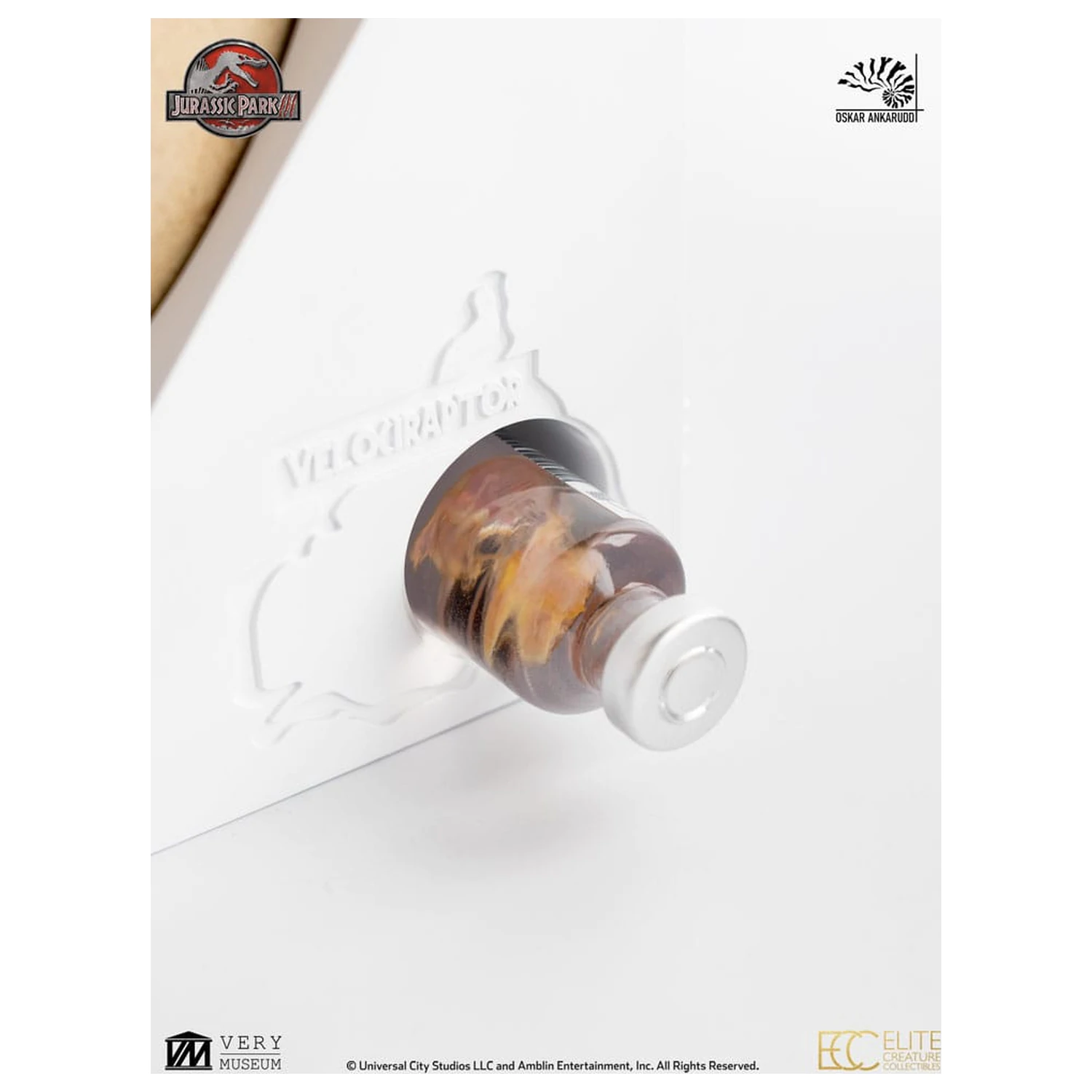 Jurassic Park III ECC Elite Creature Line Statuie White Queen Hatching Egg 13 cm poza produsului