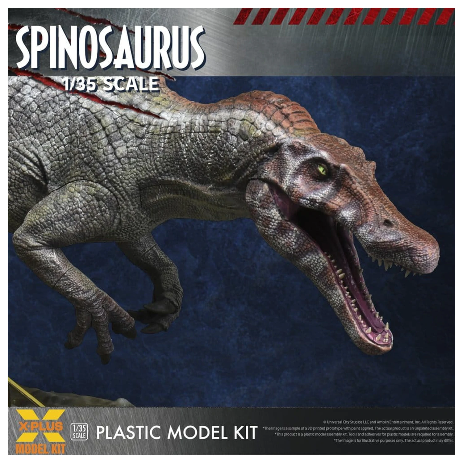 Jurassic Park III Kit model din plastic 1/35 Spinosaurus 19 cm (Reproducere) poza produsului
