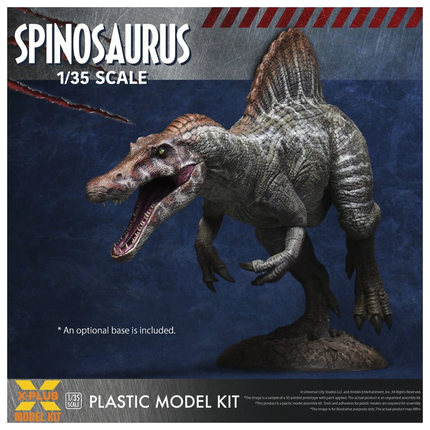 Jurassic Park III Kit model din plastic 1/35 Spinosaurus 19 cm (Reproducere) poza produsului