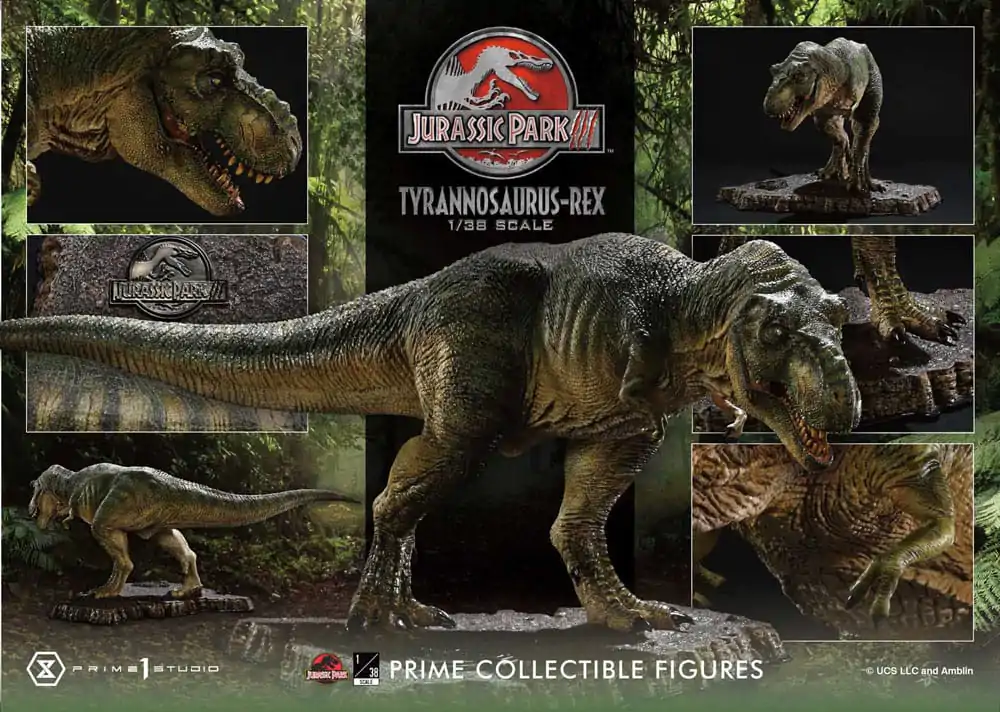 Jurassic Park III Statuie Colecționabilă Prime 1/38 T-Rex 17 cm poza produsului