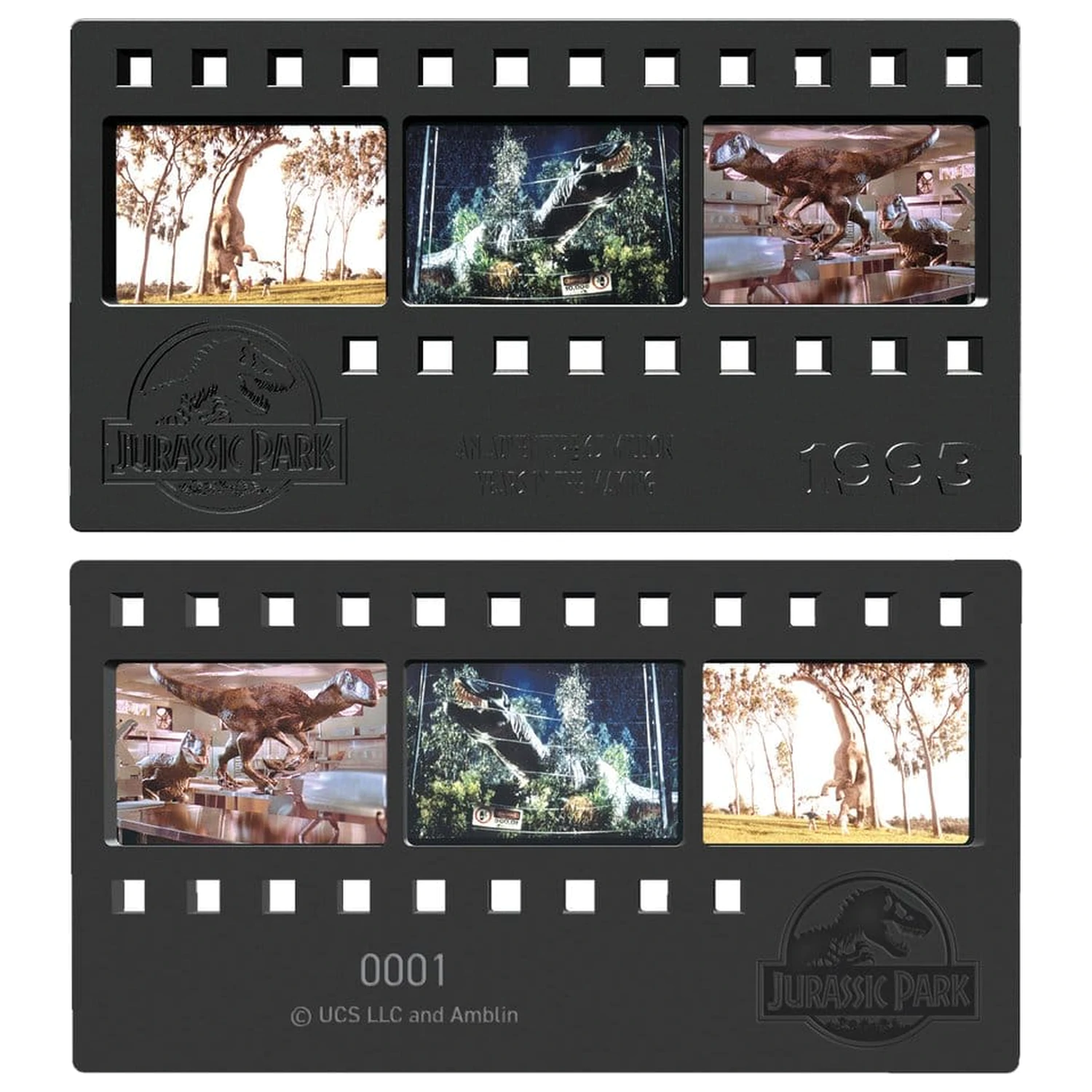 Jurassic Park Lingou Metal Benzi Film de Colectie 12 cm poza produsului