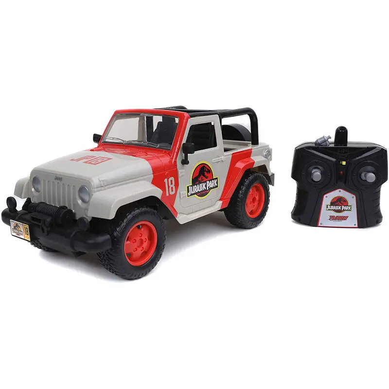 Jurassic Park Jeep Wrangler masina teleghidata poza produsului