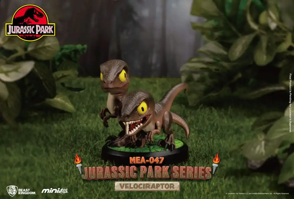 Jurassic Park Mini Figurine Ou Atac Jurassic Park Serie Set 10 cm poza produsului