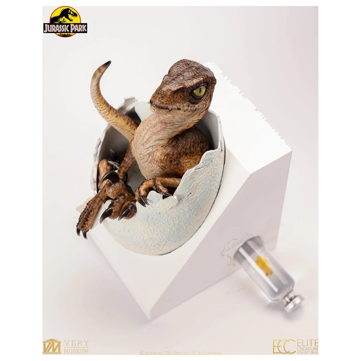 Jurassic Park Replica Bust Velociraptor Hatching Egg 24 cm poza produsului