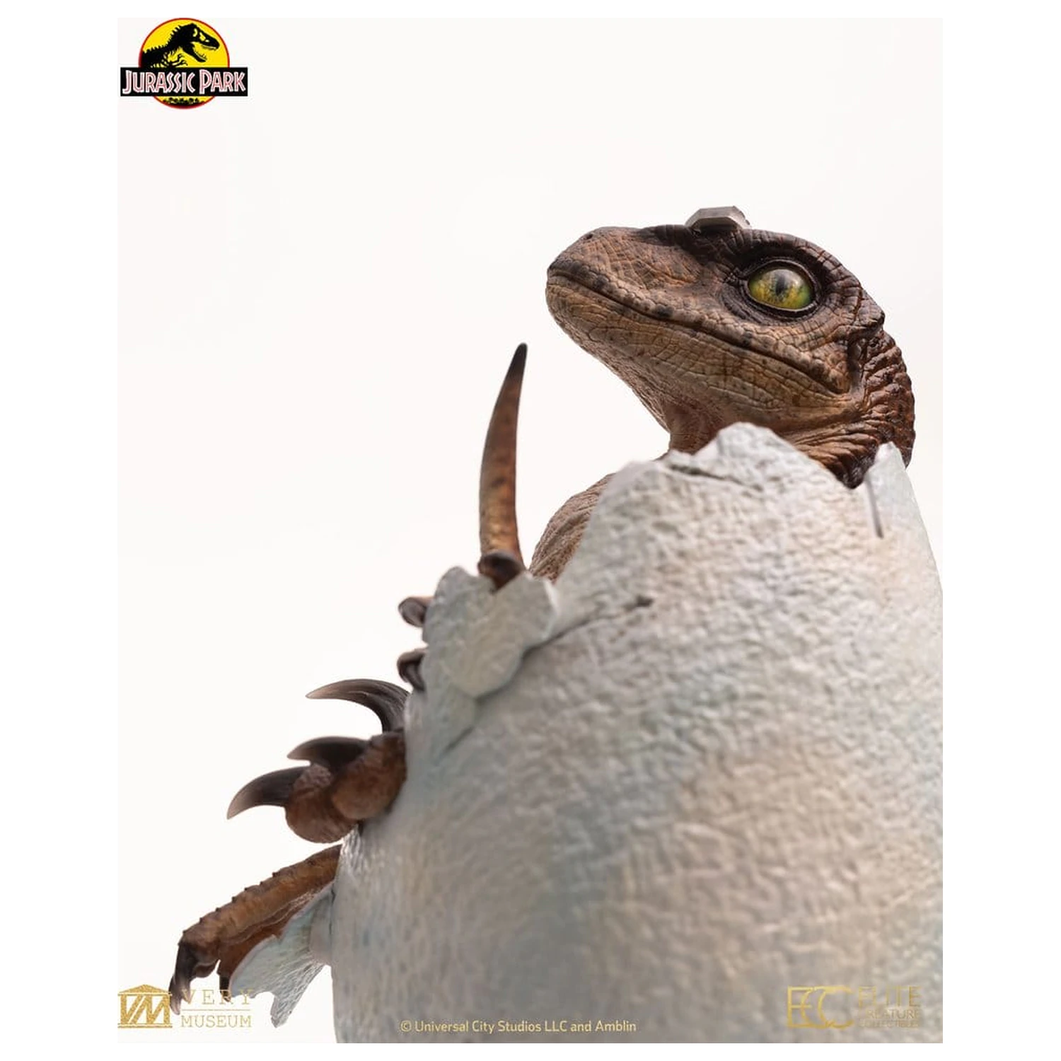 Jurassic Park Replica Bust Velociraptor Hatching Egg 24 cm poza produsului
