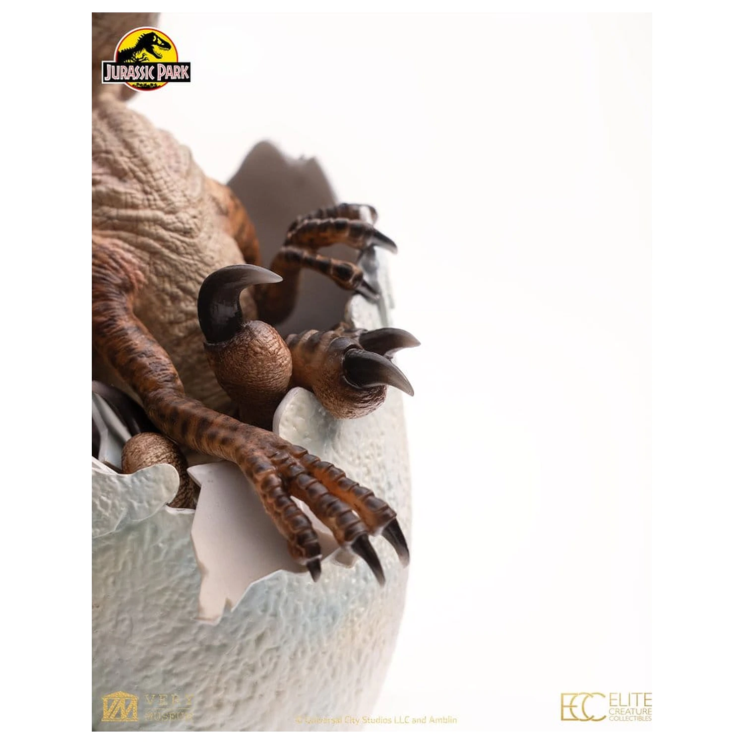 Jurassic Park Replica Bust Velociraptor Hatching Egg 24 cm poza produsului