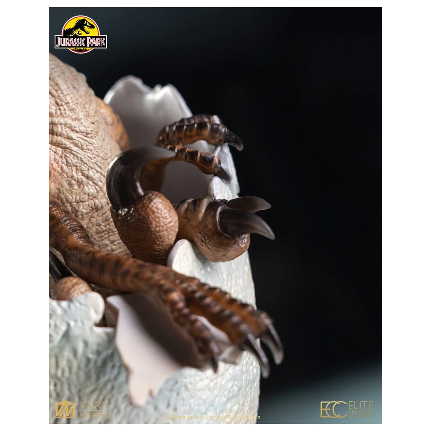 Jurassic Park Replica Bust Velociraptor Hatching Egg 24 cm poza produsului