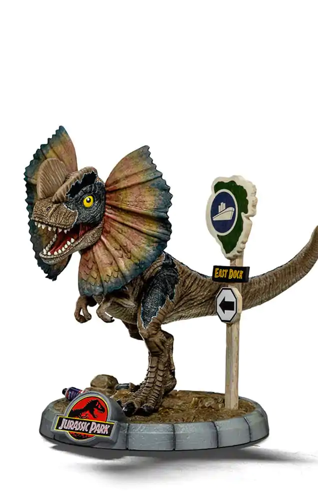 Jurassic Park Mini Co. Statuie PVC Dilophosaurus 12 cm poza produsului