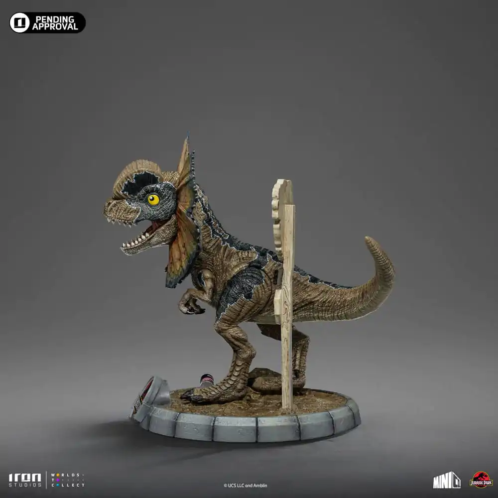 Jurassic Park Mini Co. Statuie PVC Dilophosaurus 12 cm poza produsului