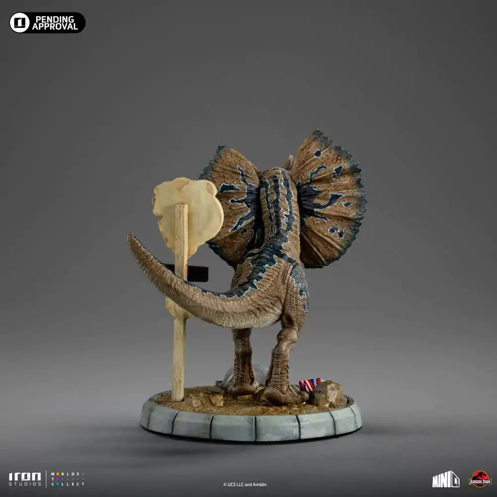 Jurassic Park Mini Co. Statuie PVC Dilophosaurus 12 cm poza produsului