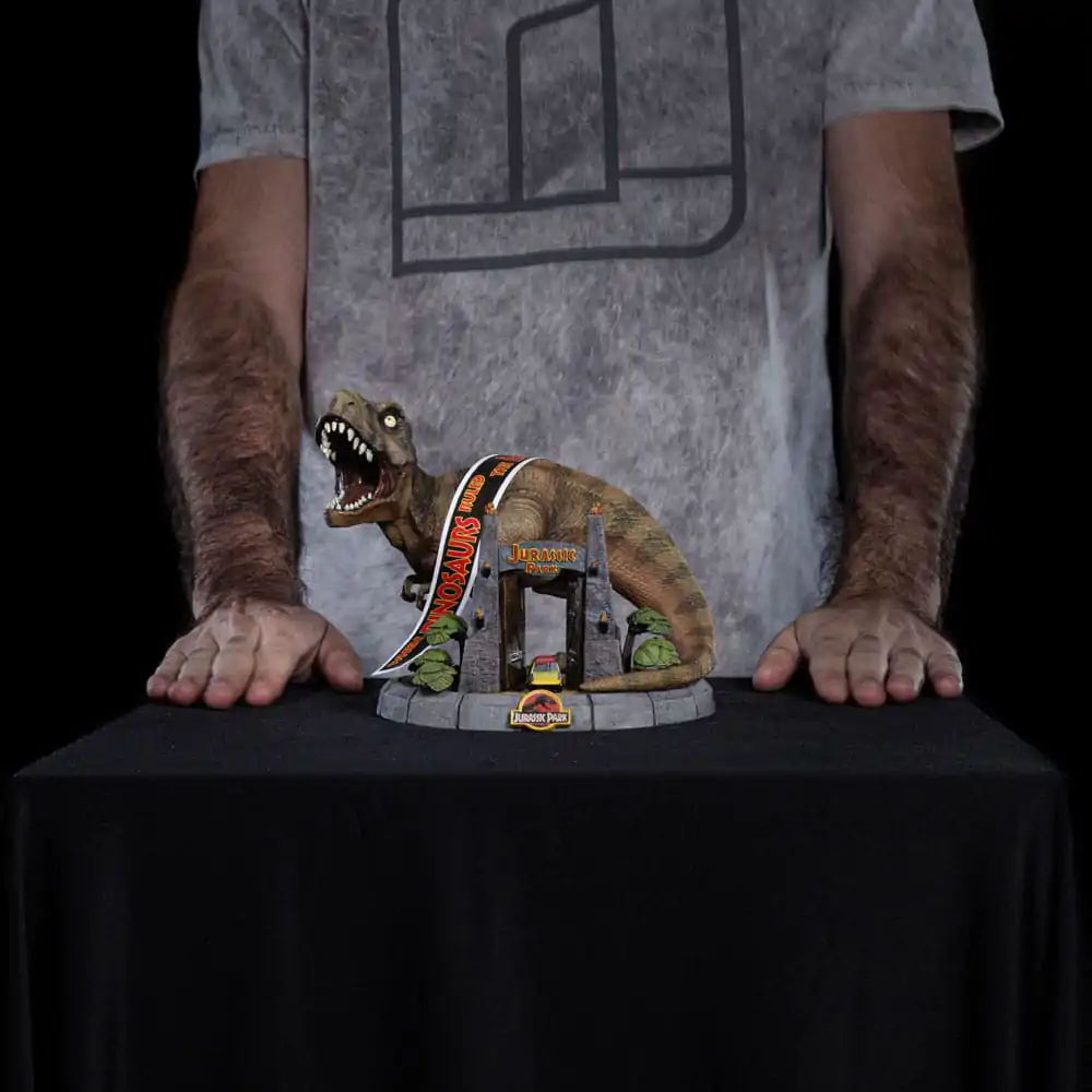 Jurassic Park Mini Co. figurină PVC T-Rex Illusion Deluxe 15 cm poza produsului