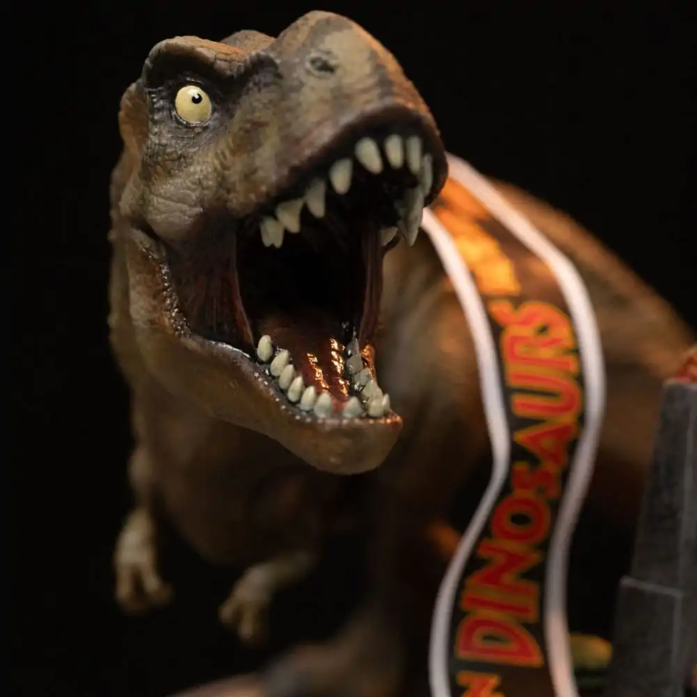 Jurassic Park Mini Co. figurină PVC T-Rex Illusion Deluxe 15 cm poza produsului