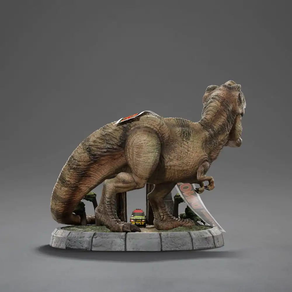 Jurassic Park Mini Co. figurină PVC T-Rex Illusion Deluxe 15 cm poza produsului