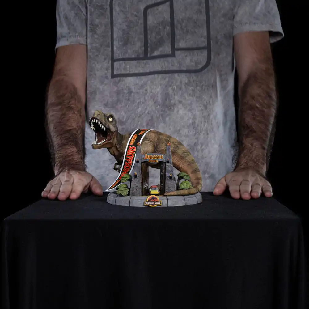 Jurassic Park Mini Co. figurină PVC T-Rex Illusion Deluxe 15 cm poza produsului