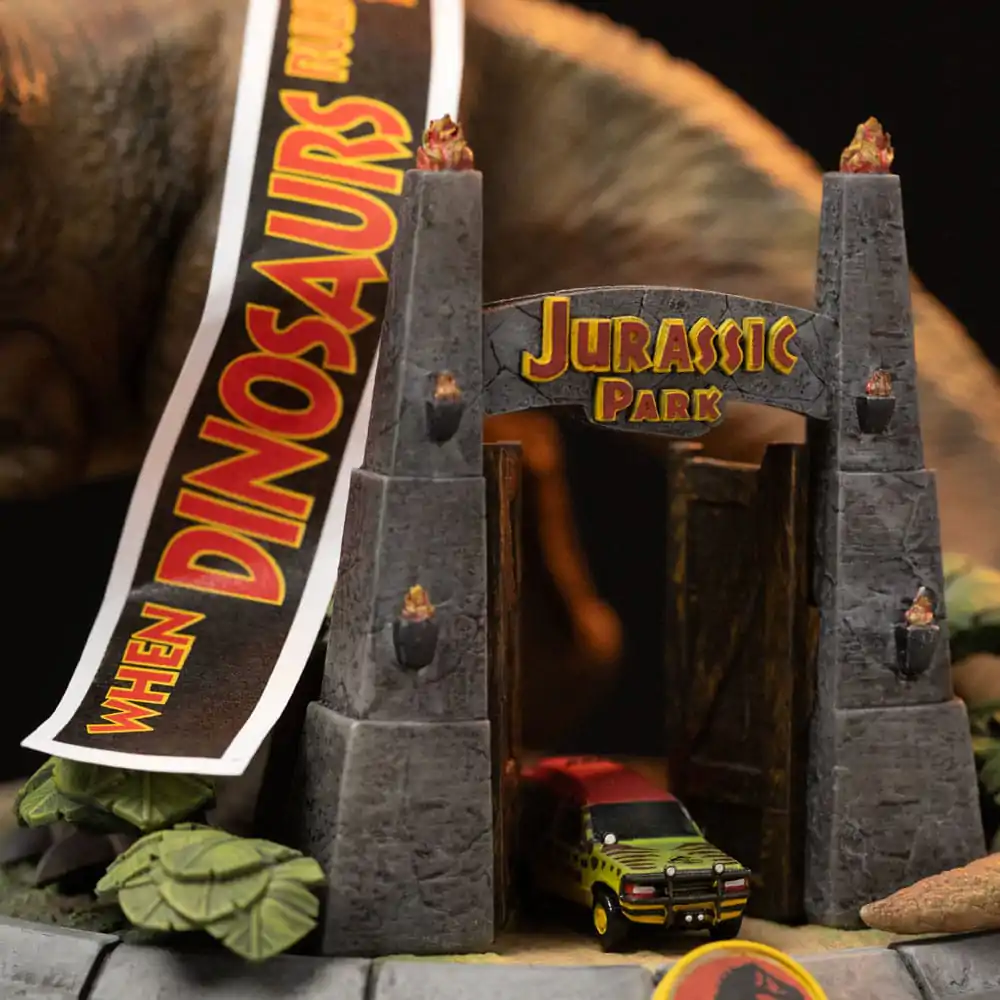 Jurassic Park Mini Co. figurină PVC T-Rex Illusion Deluxe 15 cm poza produsului