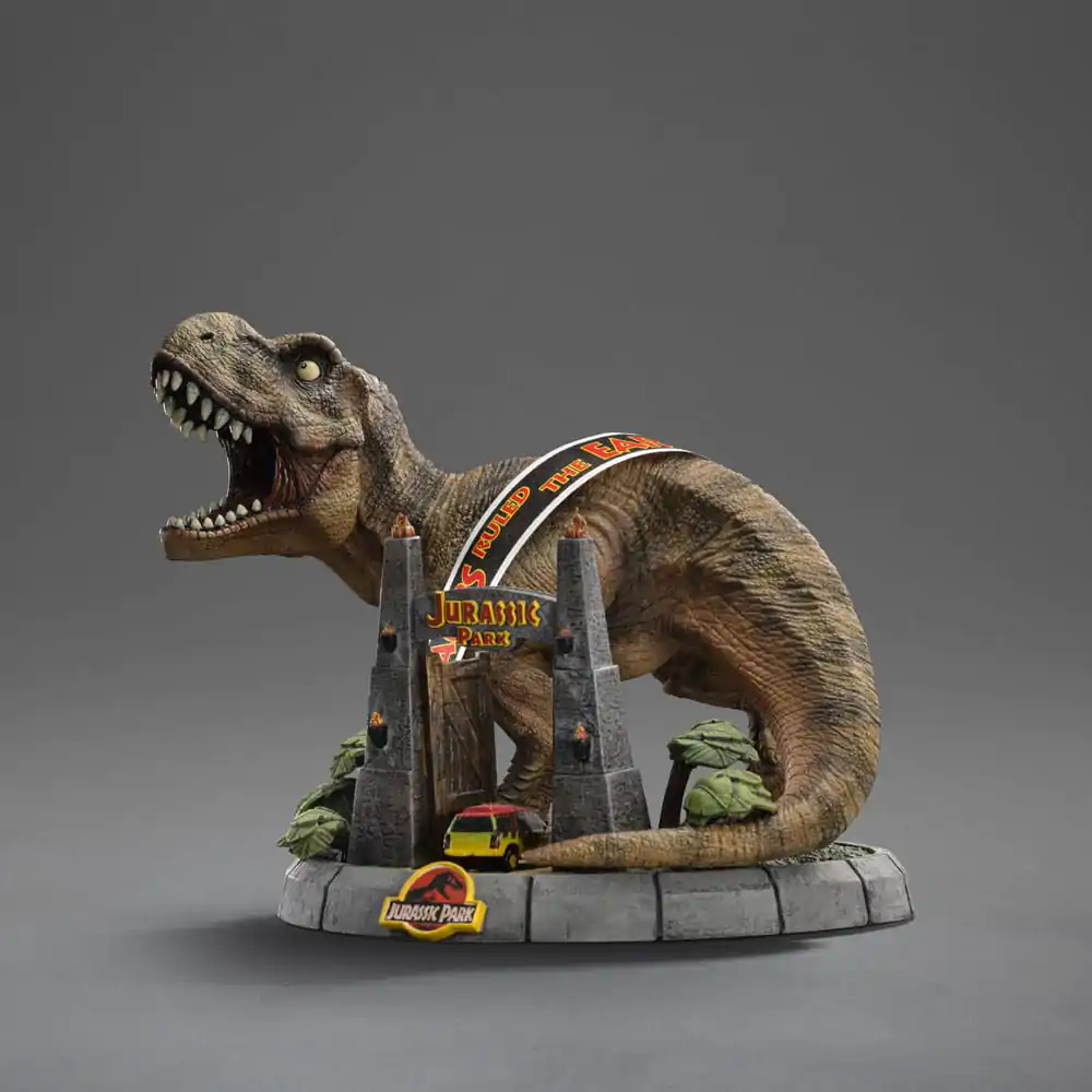 Jurassic Park Mini Co. figurină PVC T-Rex Illusion Deluxe 15 cm poza produsului