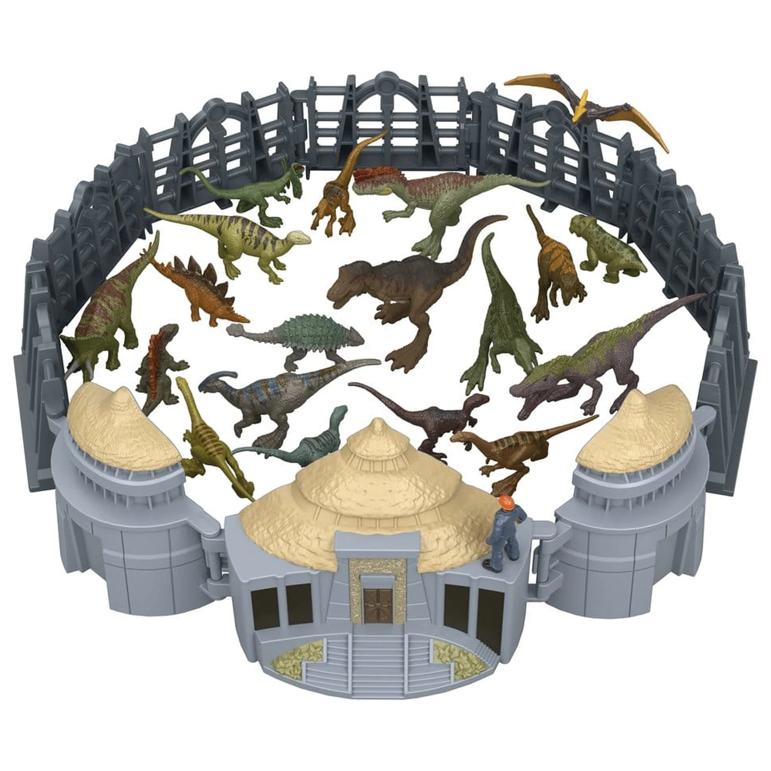 Jurassic Park Minis Advent Calendar Vizitator Insula poza produsului