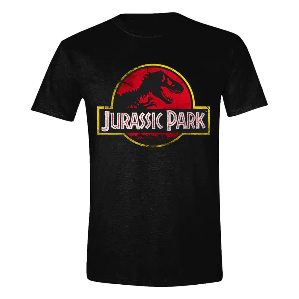 Jurassic Park T-Shirt Logo Uzat poza produsului