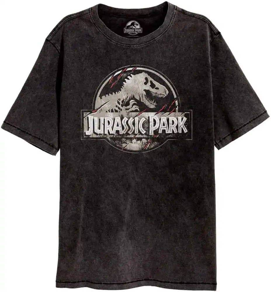 Tricou Jurassic Park Logo Zgâriat poza produsului