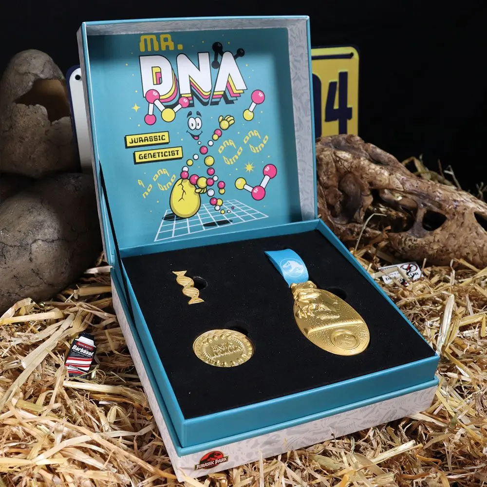 Cutie Premium cu Replici Jurassic Park Genetics Division poza produsului