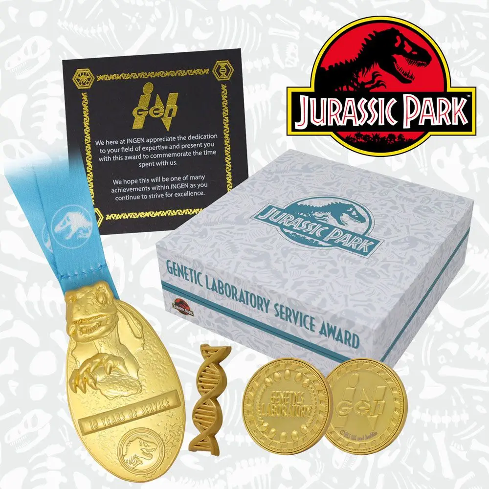 Cutie Premium cu Replici Jurassic Park Genetics Division poza produsului