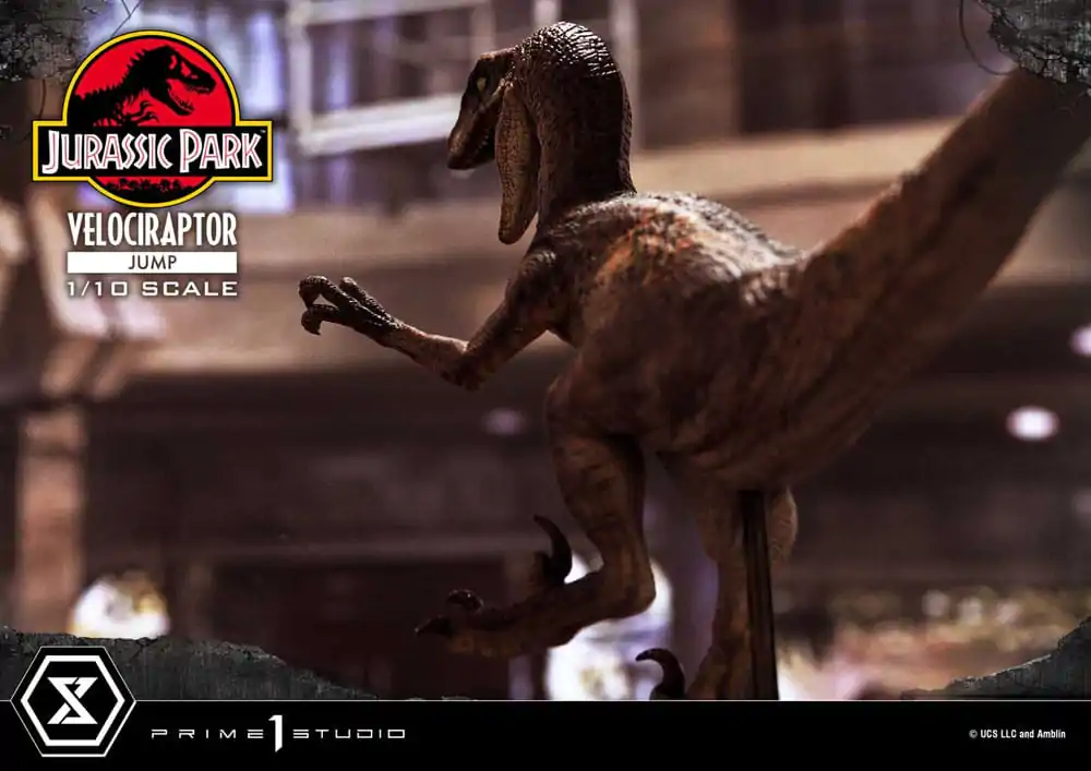 Jurassic Park Prime Collectibles Statuie 1/10 Velociraptor Salt 21 cm poza produsului