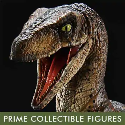 Jurassic Park Prime Collectibles Statuie 1/10 Velociraptor Salt 21 cm poza produsului