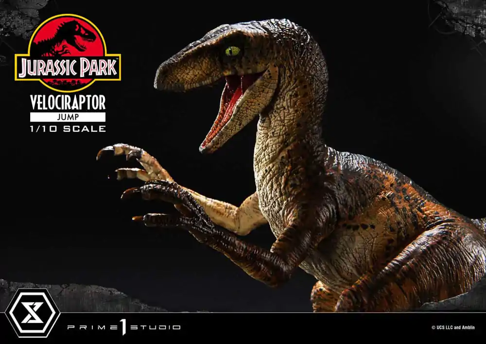 Jurassic Park Prime Collectibles Statuie 1/10 Velociraptor Salt 21 cm poza produsului