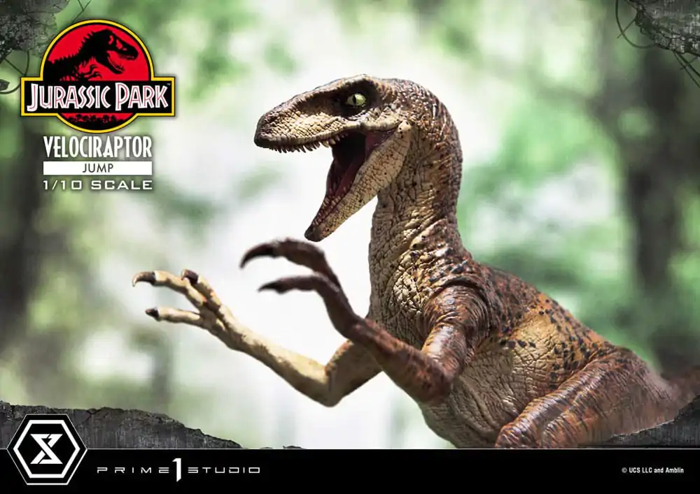 Jurassic Park Prime Collectibles Statuie 1/10 Velociraptor Salt 21 cm poza produsului