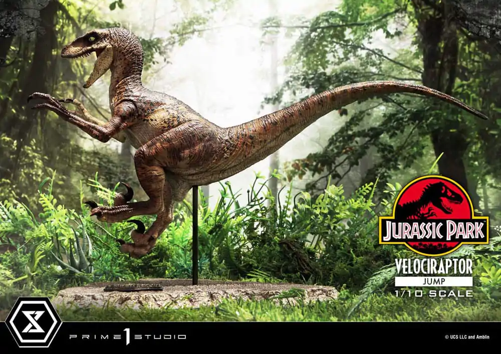 Jurassic Park Prime Collectibles Statuie 1/10 Velociraptor Salt 21 cm poza produsului