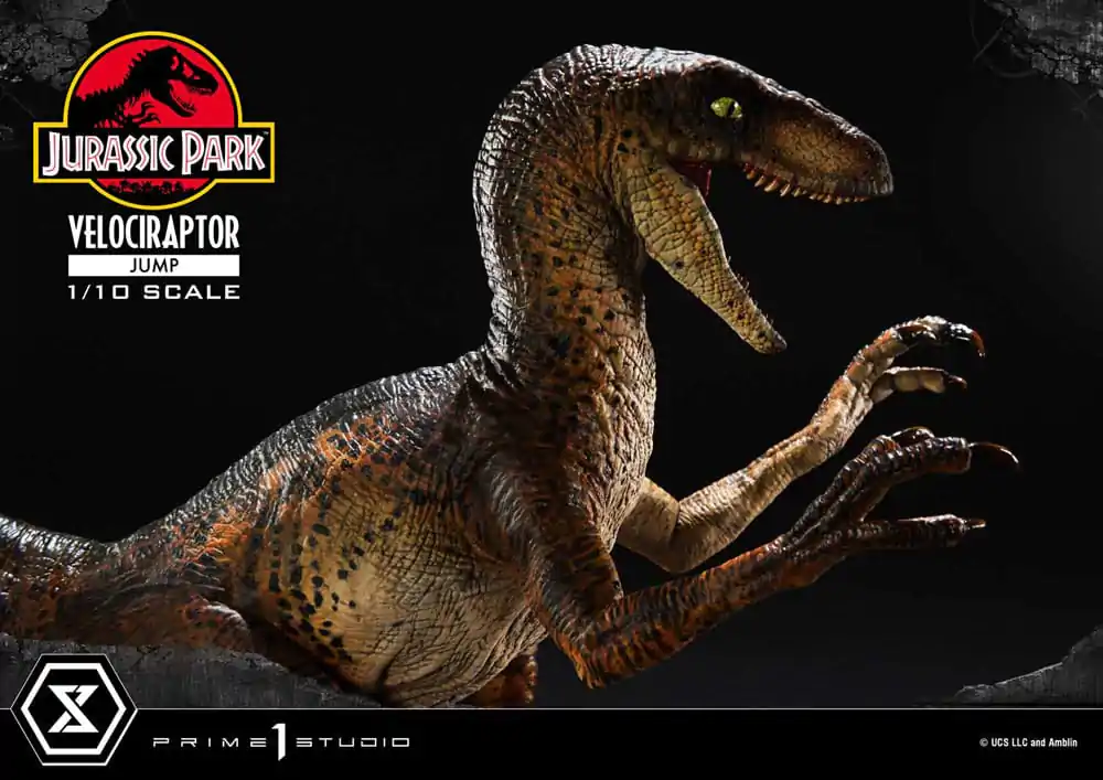 Jurassic Park Prime Collectibles Statuie 1/10 Velociraptor Salt 21 cm poza produsului