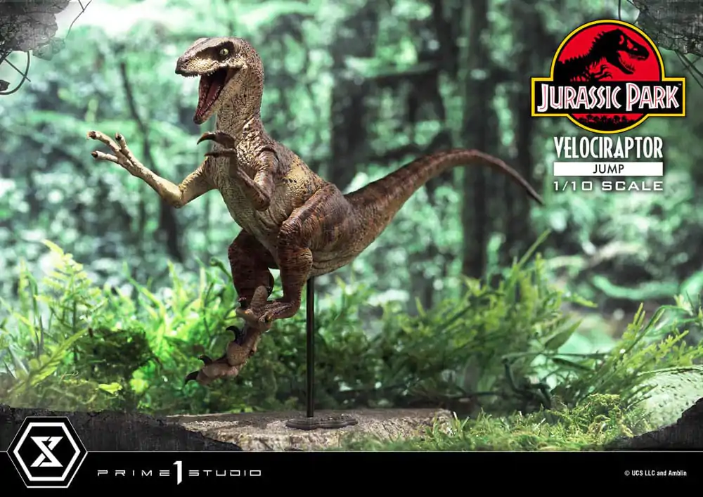 Jurassic Park Prime Collectibles Statuie 1/10 Velociraptor Salt 21 cm poza produsului