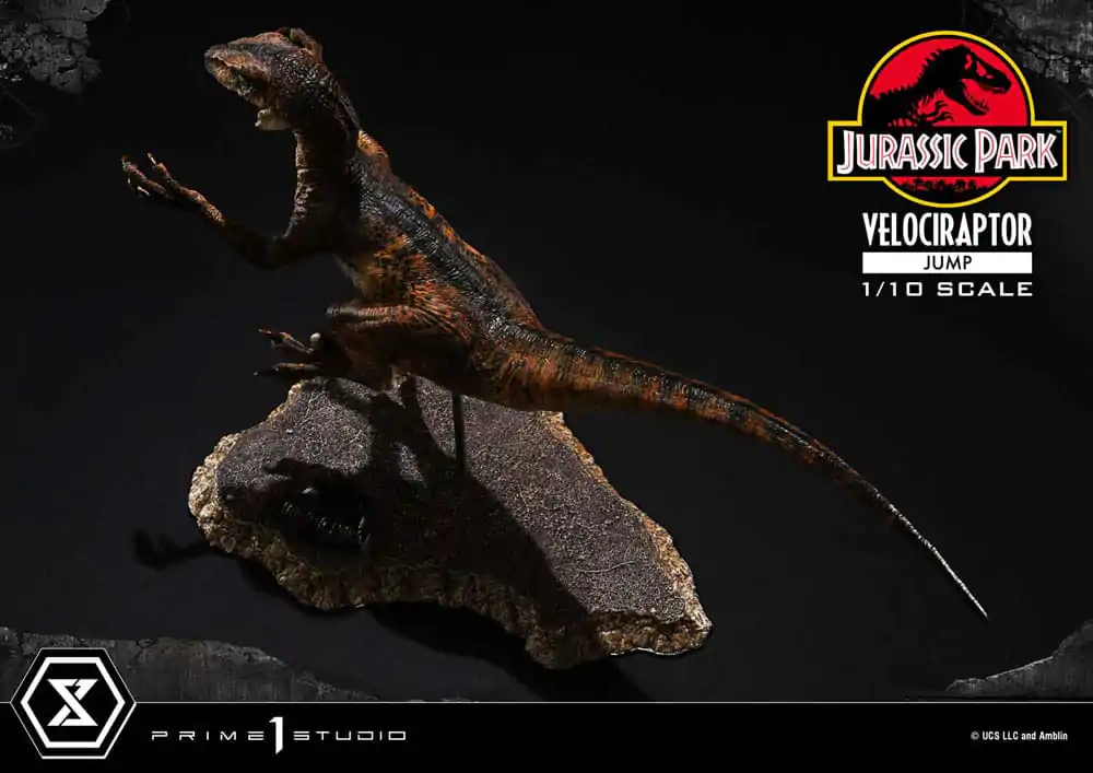 Jurassic Park Prime Collectibles Statuie 1/10 Velociraptor Salt 21 cm poza produsului