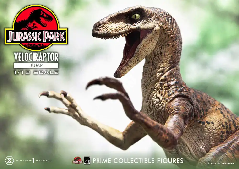 Jurassic Park Prime Collectibles Statuie 1/10 Velociraptor Salt 21 cm poza produsului