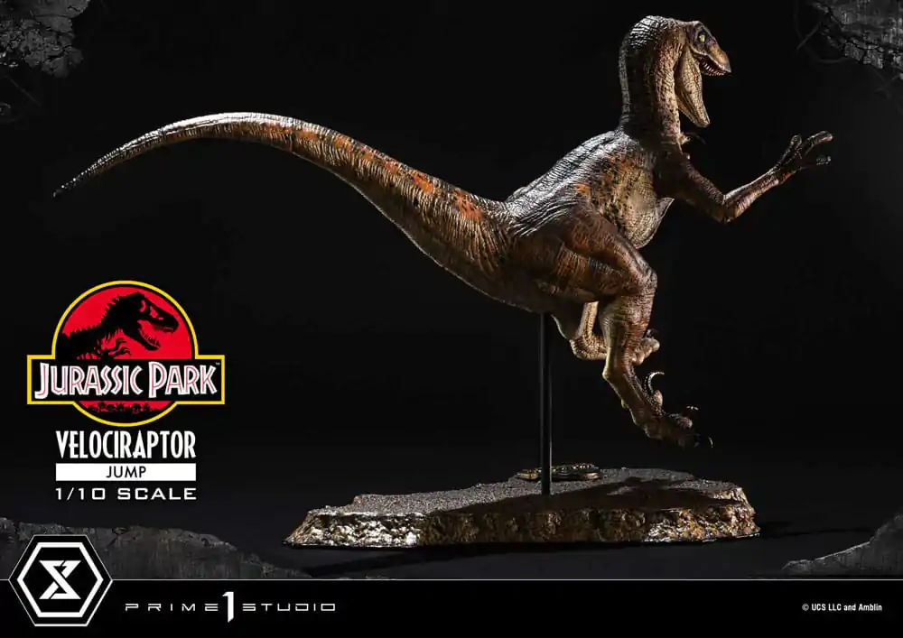 Jurassic Park Prime Collectibles Statuie 1/10 Velociraptor Salt 21 cm poza produsului