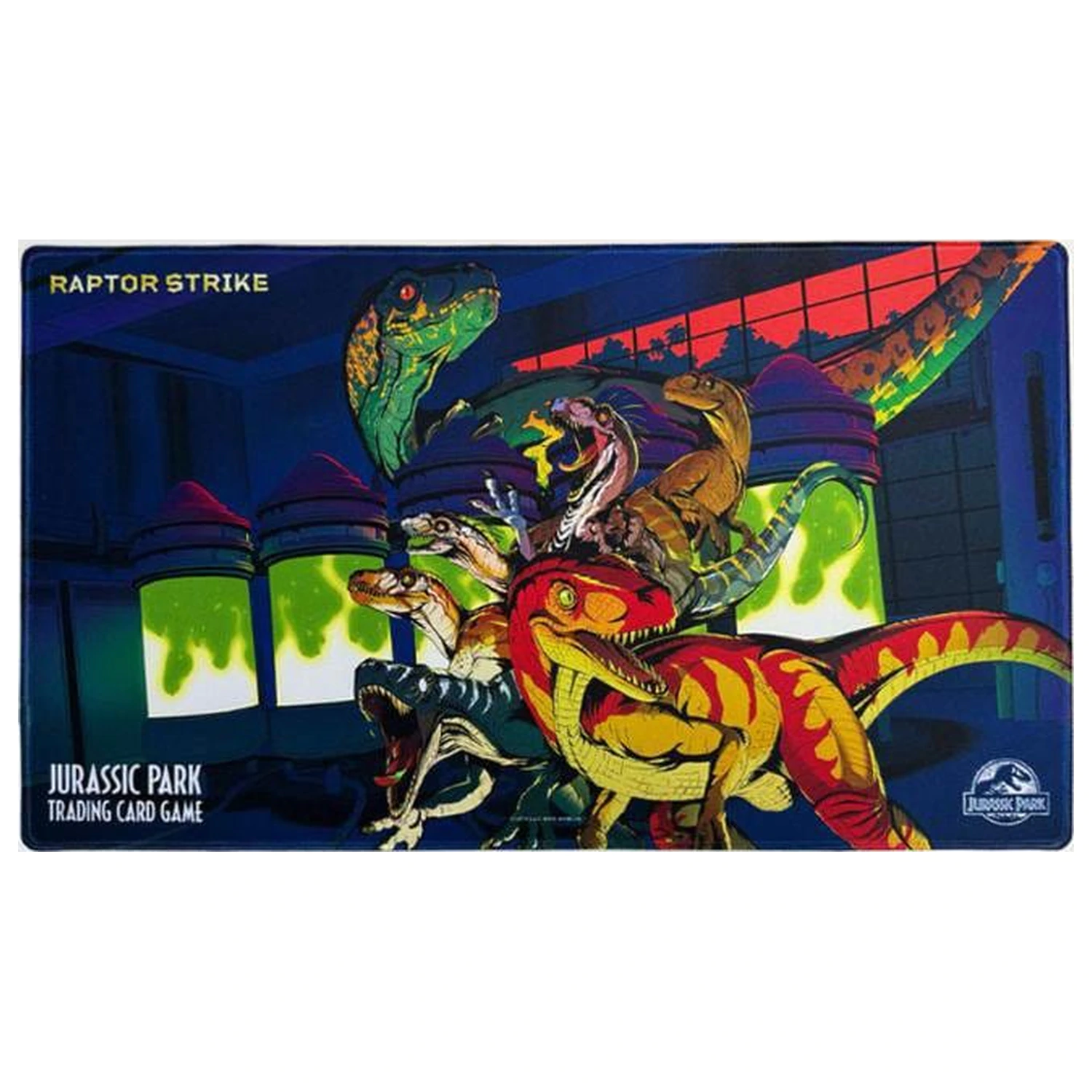 Jurassic Park TCG Covoras de joc Raptor Strike 60 cm poza produsului