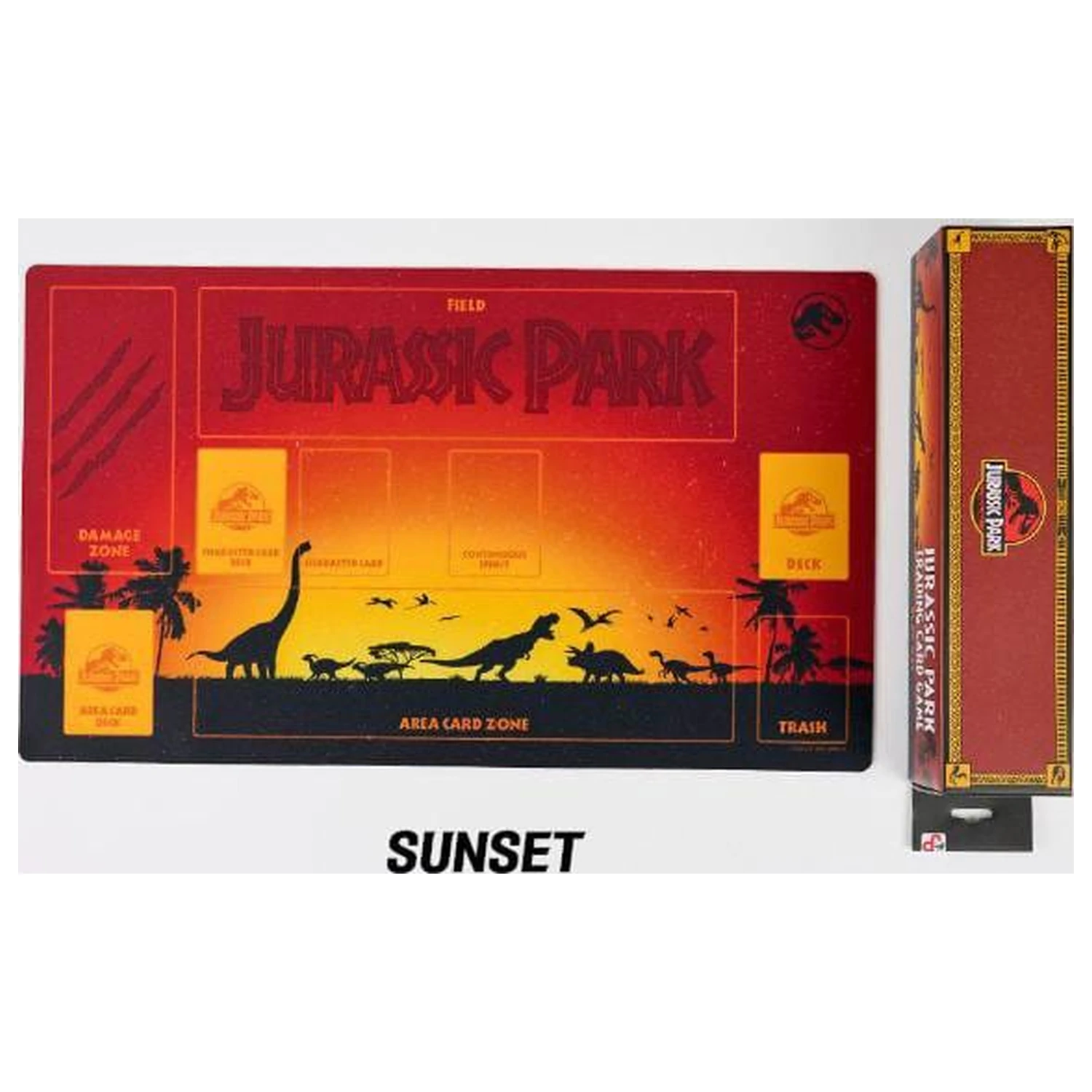 Covoras de joc TCG Jurassic Park Sunset 60 cm poza produsului