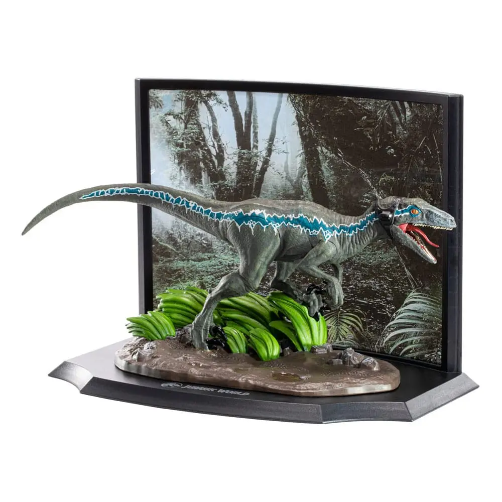 Jurassic Park Toyllectible Treasure Statuie Velociraptor Blue Raptor Recon 8 cm poza produsului