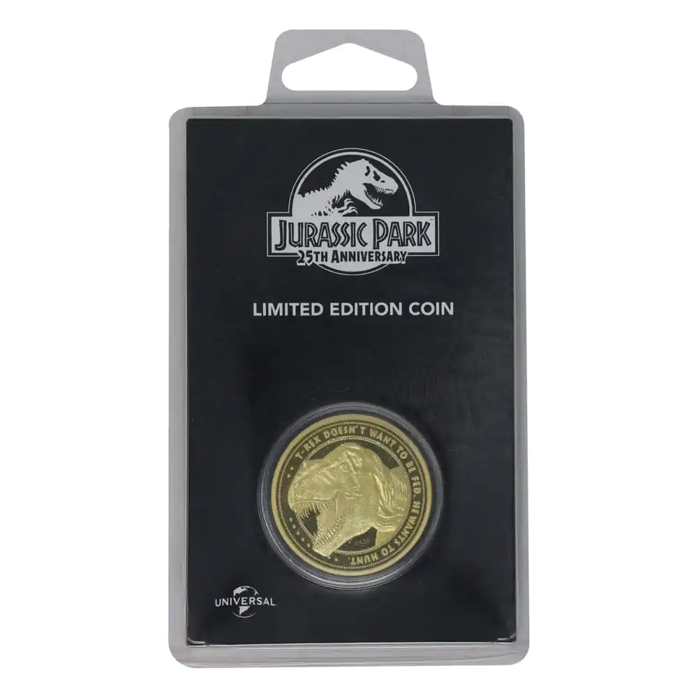 Jurassic Park Monedă de colecție Velociraptor Limited Edition poza produsului