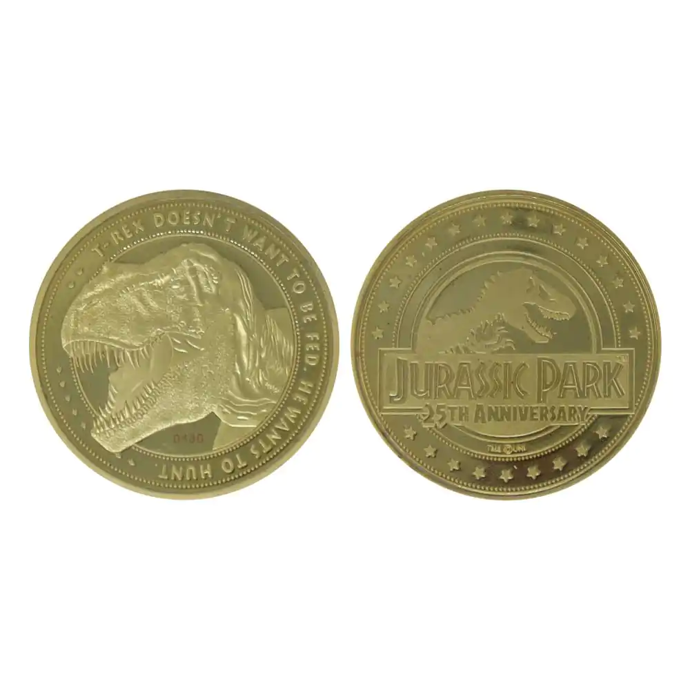 Jurassic Park Monedă de colecție Velociraptor Limited Edition poza produsului