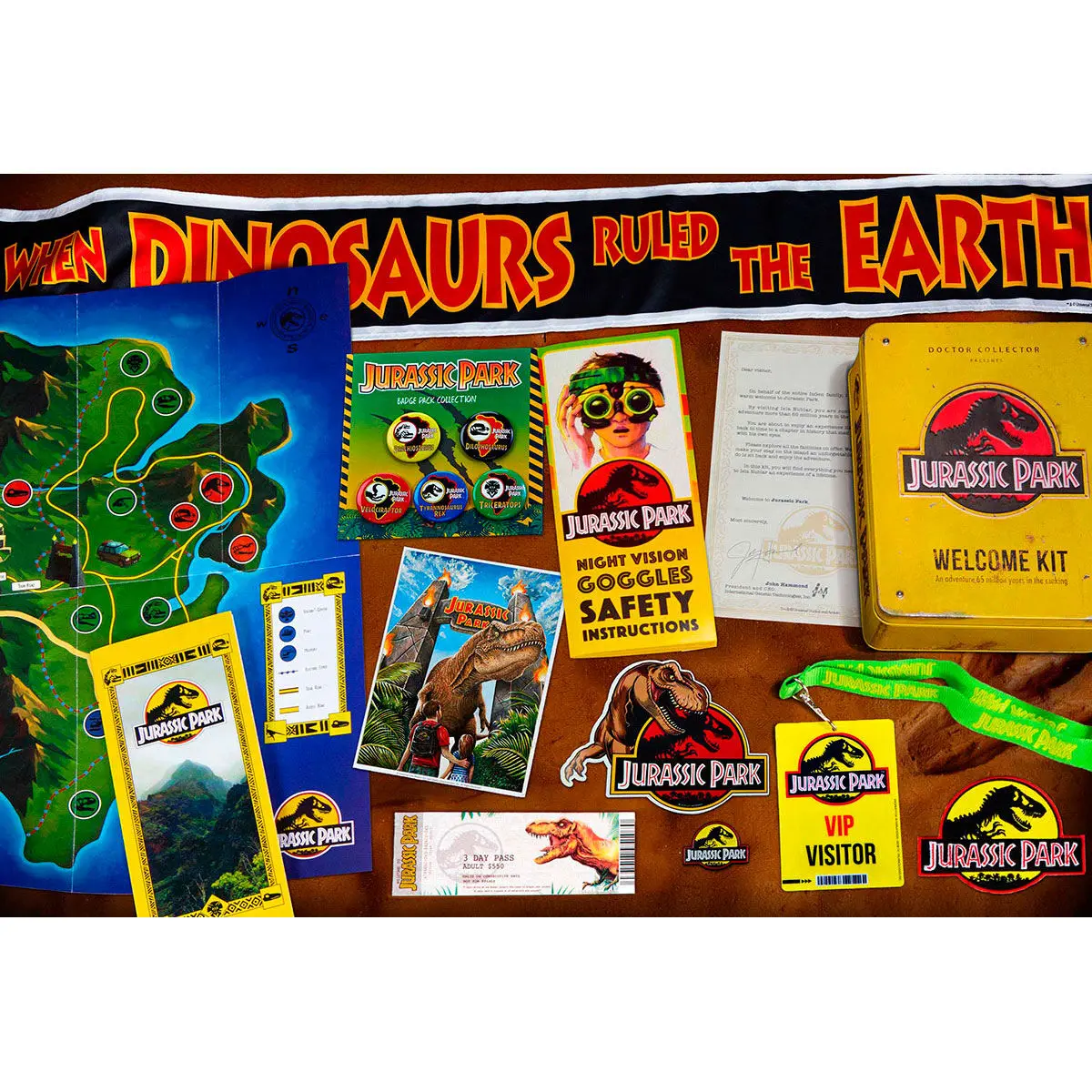 Jurassic Park Welcome Kit Ediție Standard poza produsului