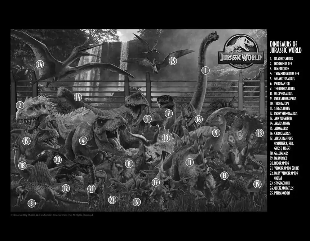 Jurassic World: Puzzle 3000 de piese poza produsului