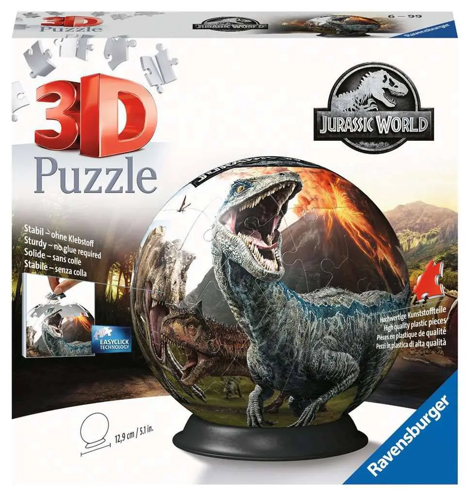 Jurassic World Puzzle 3D Minge (72 piese) poza produsului