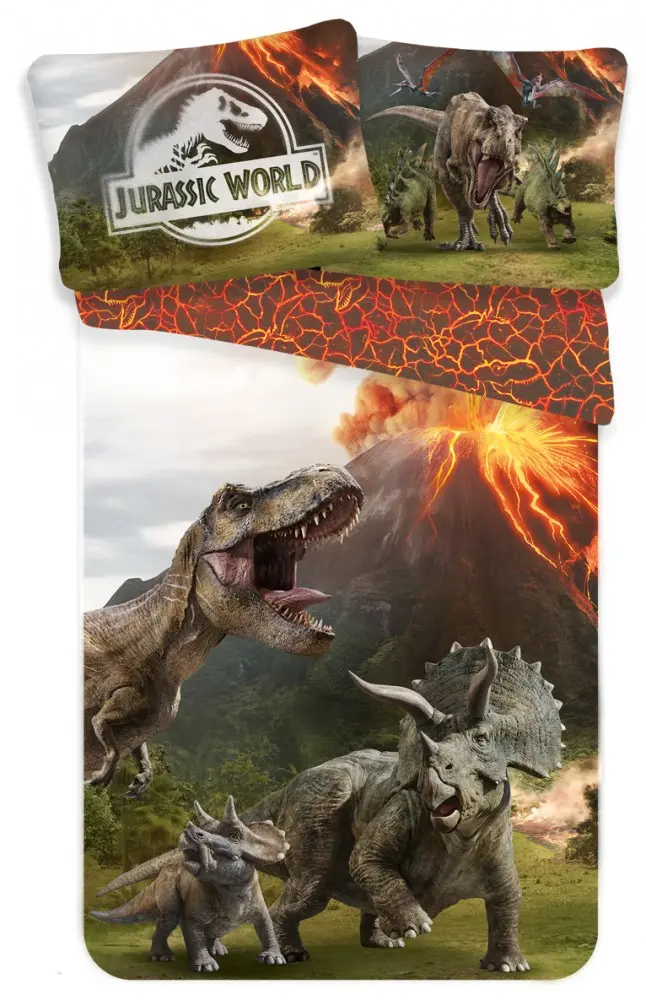 Jurassic World Husa de pilota 140x200 cm, 70x90 cm poza produsului