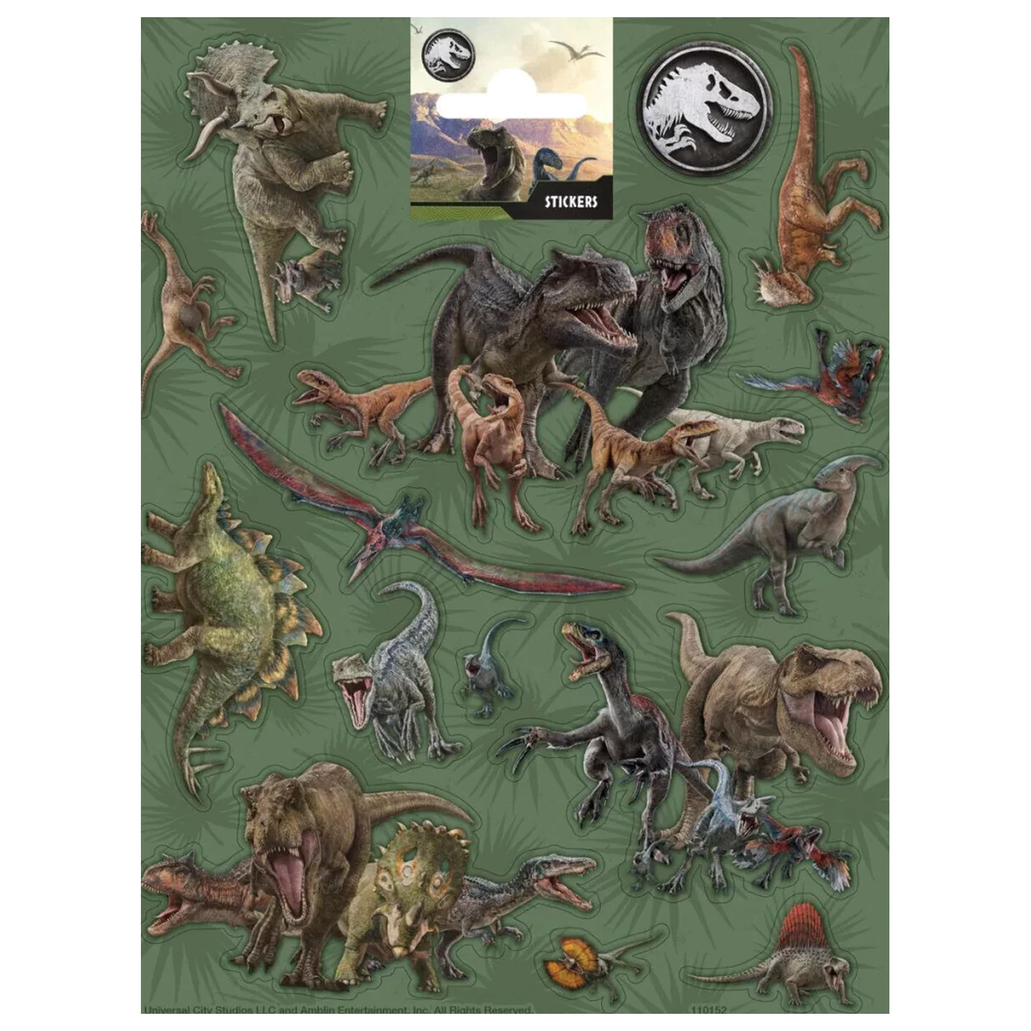 Jurassic World Attack Sticker poza produsului