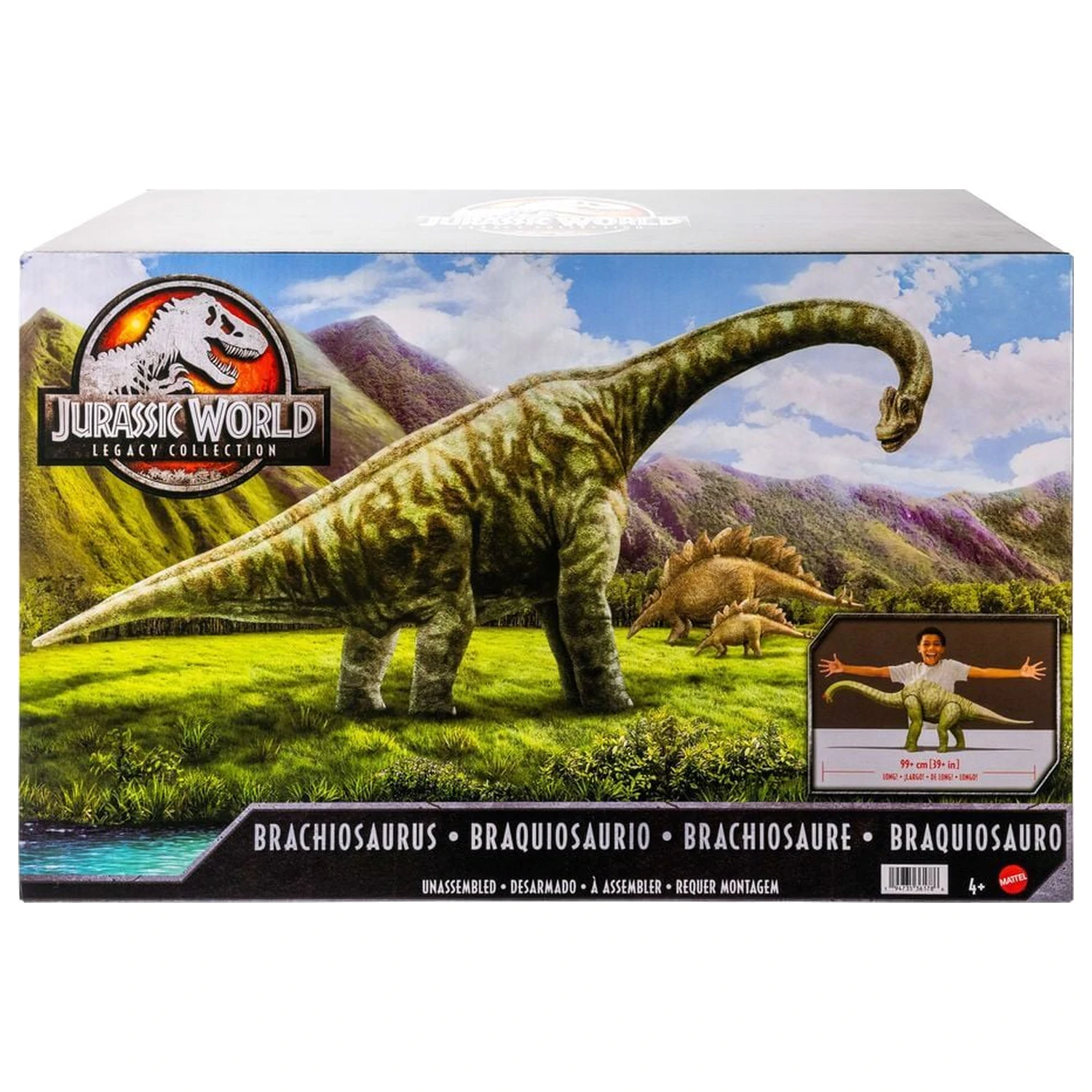 Jurassic World Brachiosaurus figurina dinozaur poza produsului
