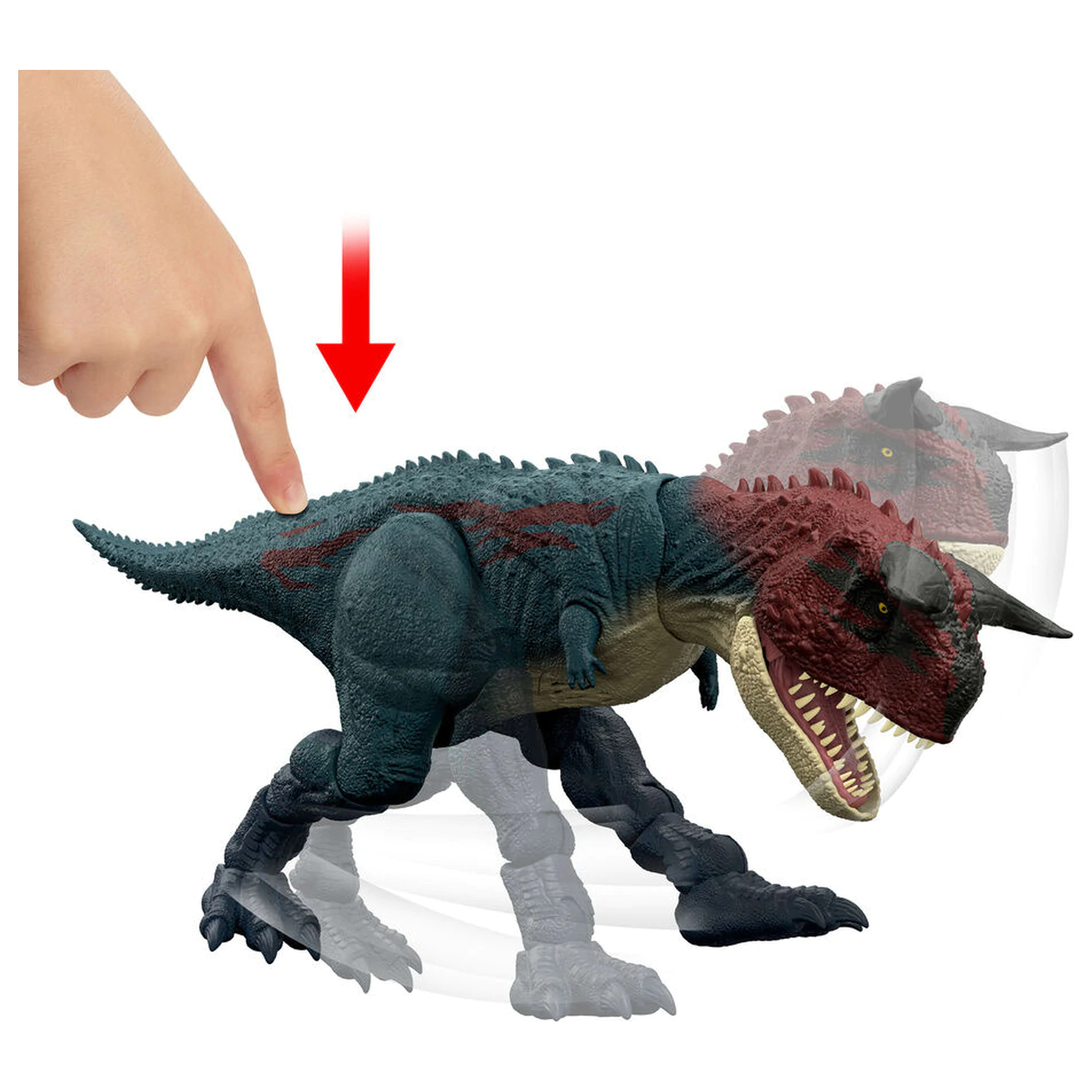 Jurassic World Carnotaurus figurina dinozaur poza produsului