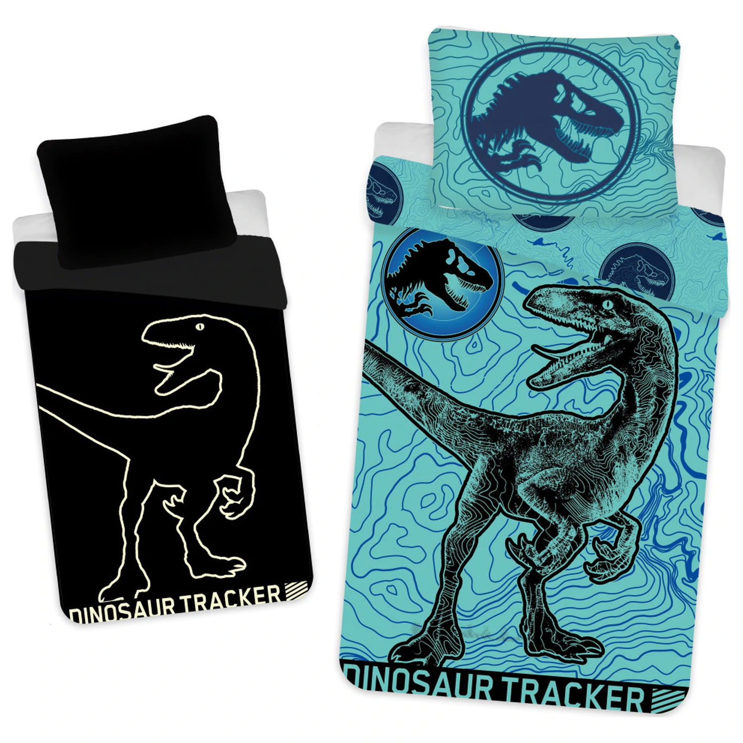 Jurassic World Husa de pilota Glow in the Dark cu Urmaritor de Dinozauri poza produsului