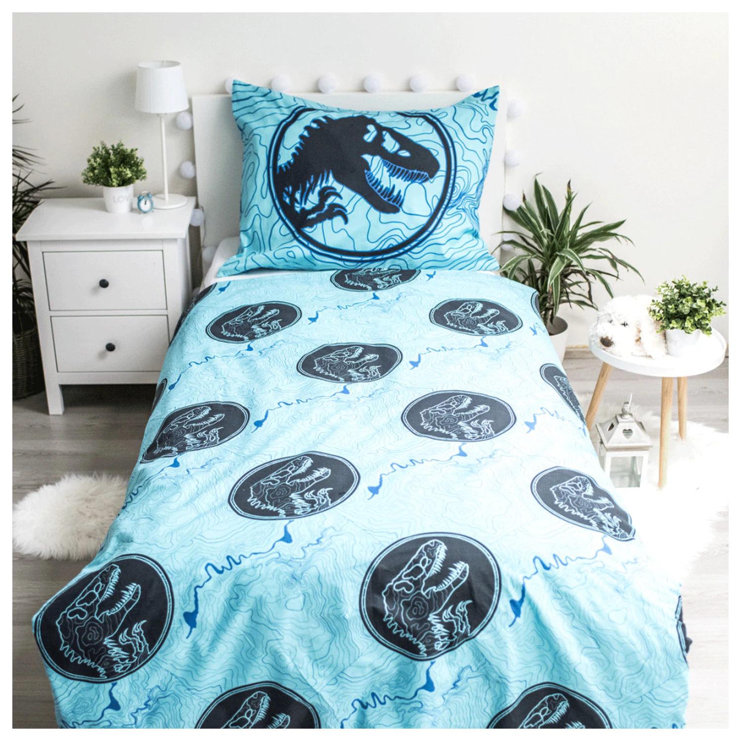 Jurassic World Husa de pilota Glow in the Dark cu Urmaritor de Dinozauri poza produsului